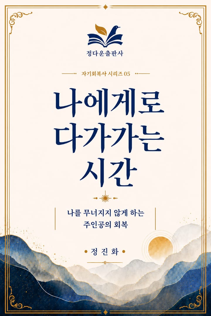 나에게로 다가가는 시간 05 표지 · 정진화 지음 · 정다운출판사