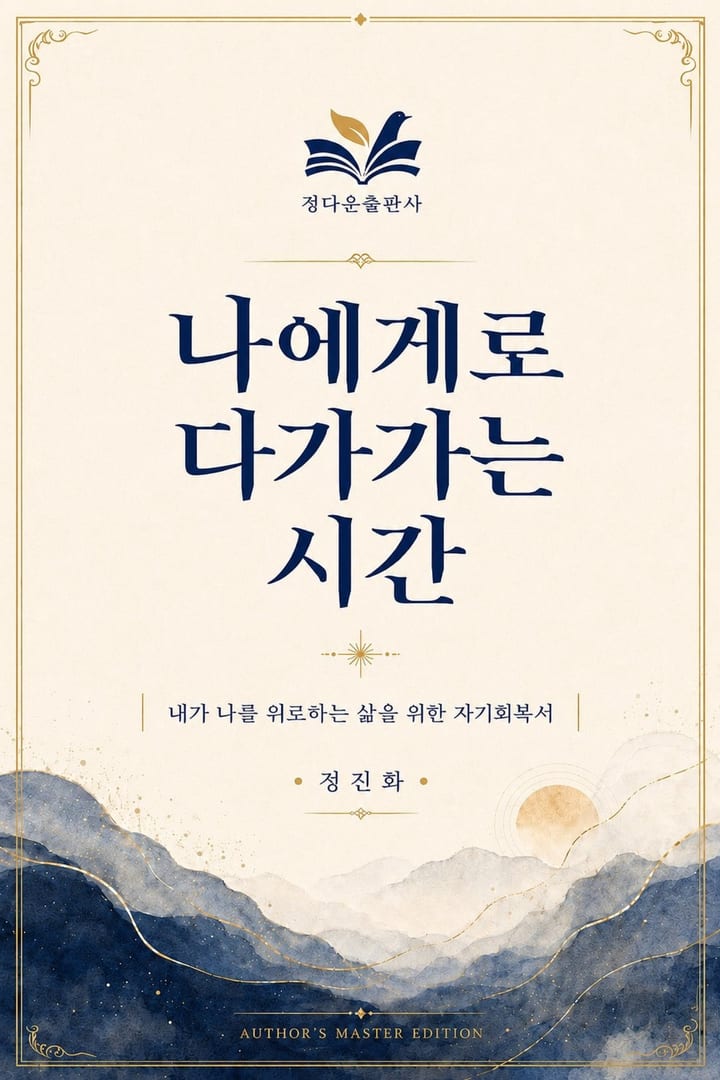 나에게로 다가가는 시간 01 표지 · 정진화 지음 · 정다운출판사